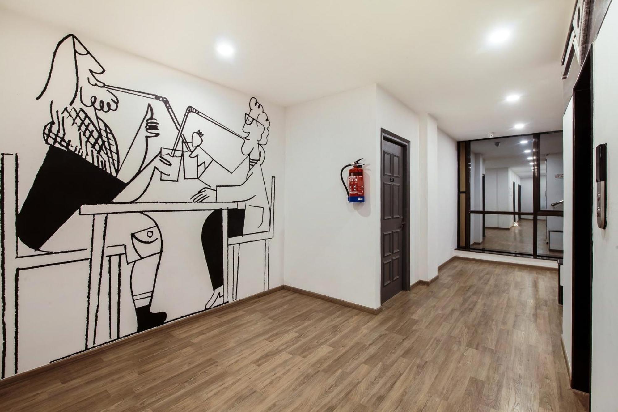 Townhouse The Amv Hotel غورغاون المظهر الخارجي الصورة
